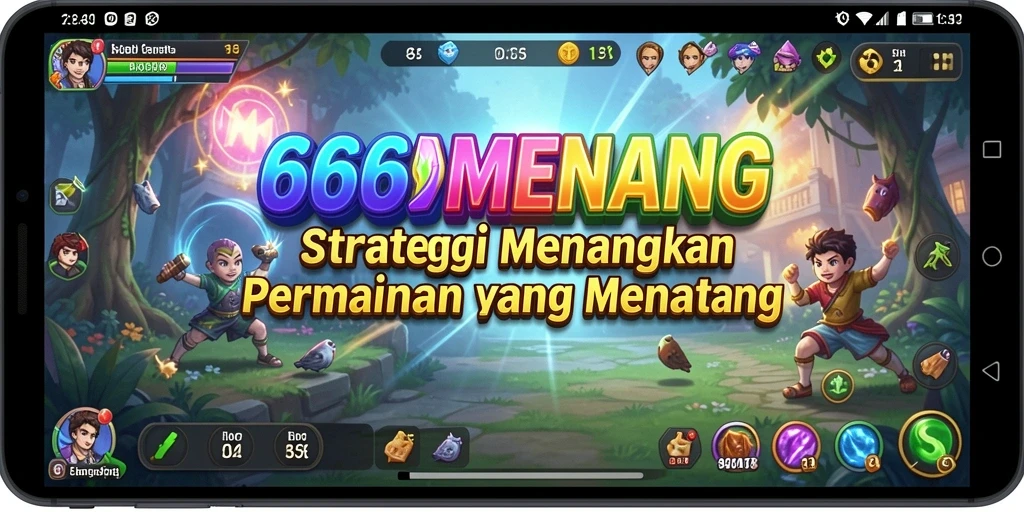 Tangkapan layar 666MENANG menampilkan aksi strategi intens di gameplay.