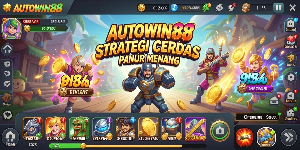 Tampilan seru gameplay AUTOWIN88 dengan strategi yang mendebarkan.