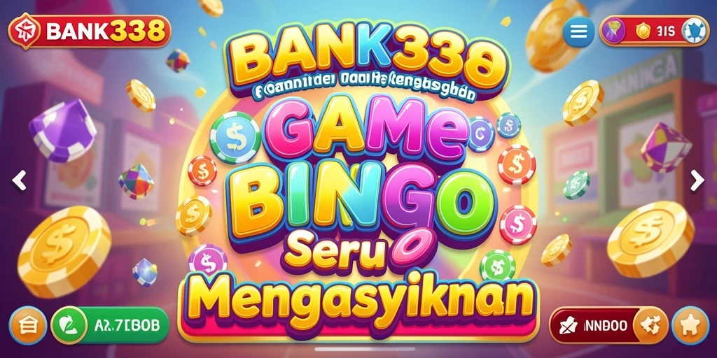 Tampilan gameplay Bingo yang menarik dan interaktif di BANK338.