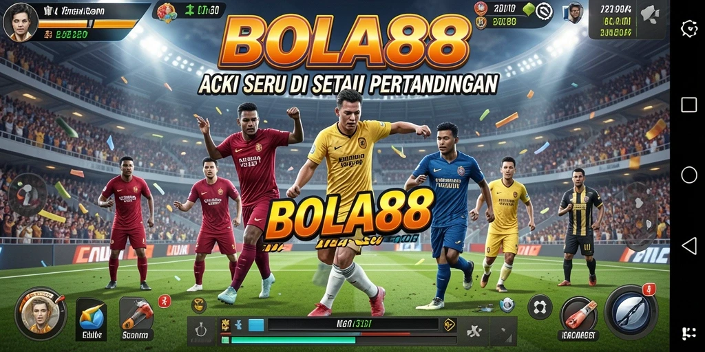 Tampilan gameplay mendebarkan dari BOLA88 yang penuh aksi.