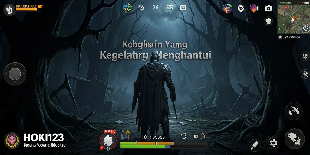 Screenshot HOKI123 menampilkan suasana gelap yang menegangkan dari gameplay Horror.