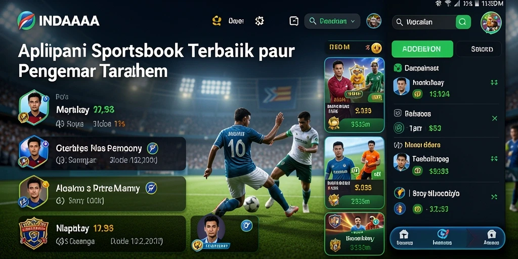 Screenshot INDAAA menampilkan pengalaman taruhan yang mendebarkan dan interaktif.