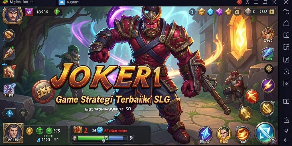 Tampilan permainan SLG JOKER11 yang mendebarkan dan menantang.