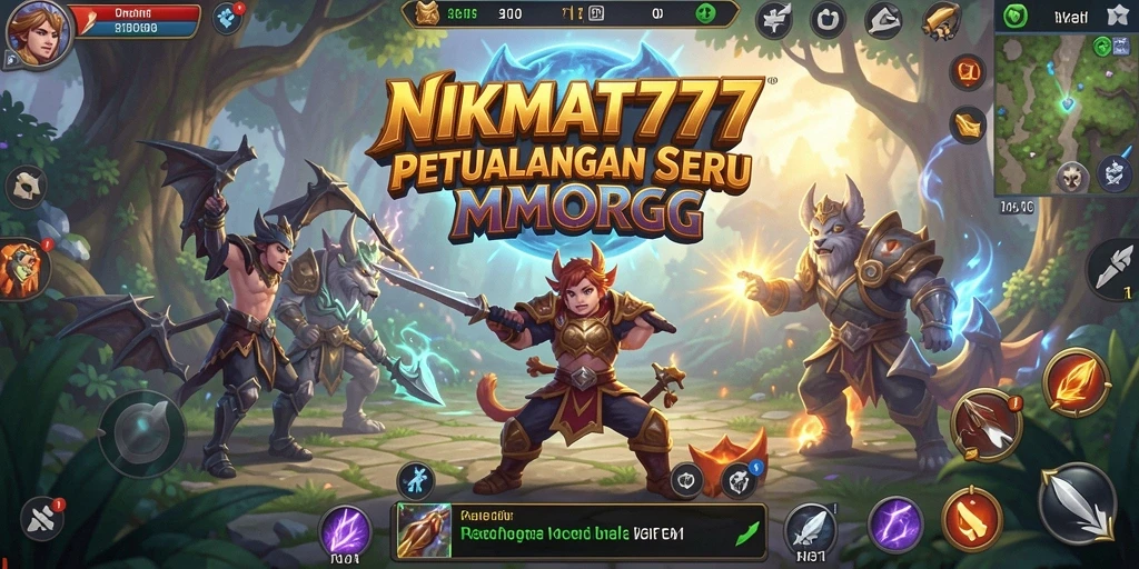 Tampilan gameplay seru dan menyenangkan dari NIKMAT777 yang mengesankan.