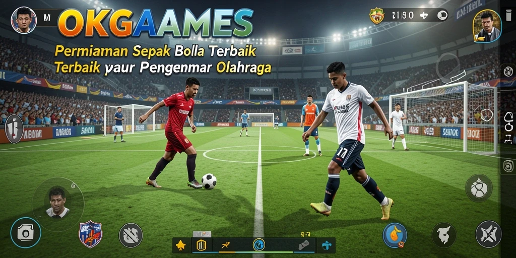 Tampilan gameplay OKGAMES yang menarik dan realistis.