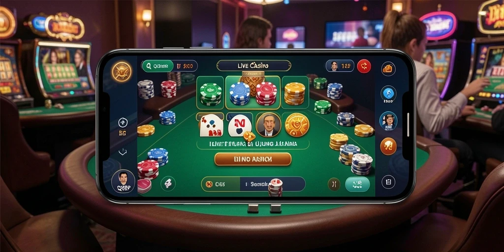 Gameplay Live Casino yang menegangkan dan interaktif di QQRP.