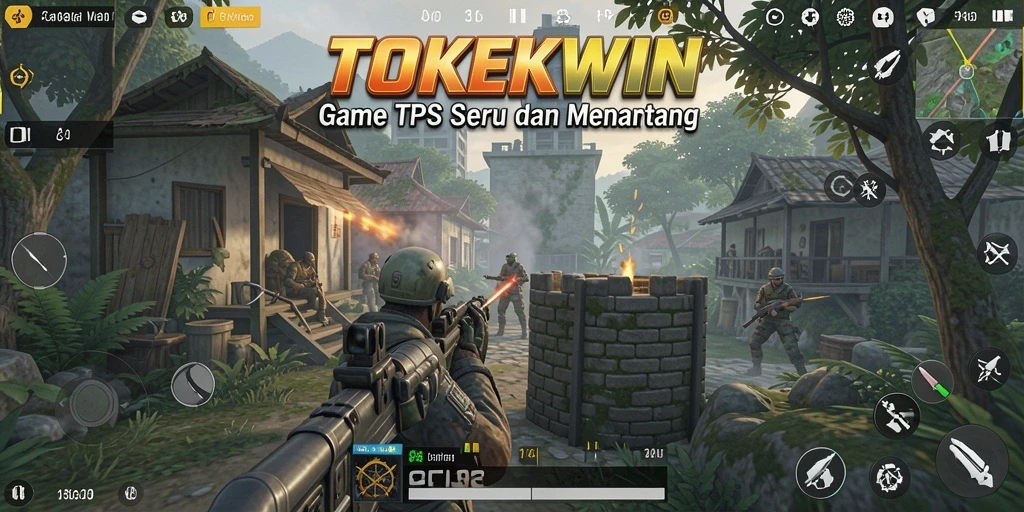Tampilan gameplay TOKEKWIN yang memukau dengan aksi seru.