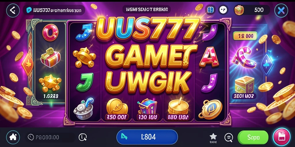 Tampilan gameplay UUS777 yang mengasyikkan dengan tema Slot beragam.