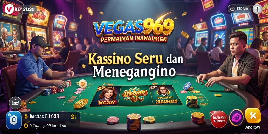 Tampilan seru gameplay Kasino di VEGAS969 yang memikat.
